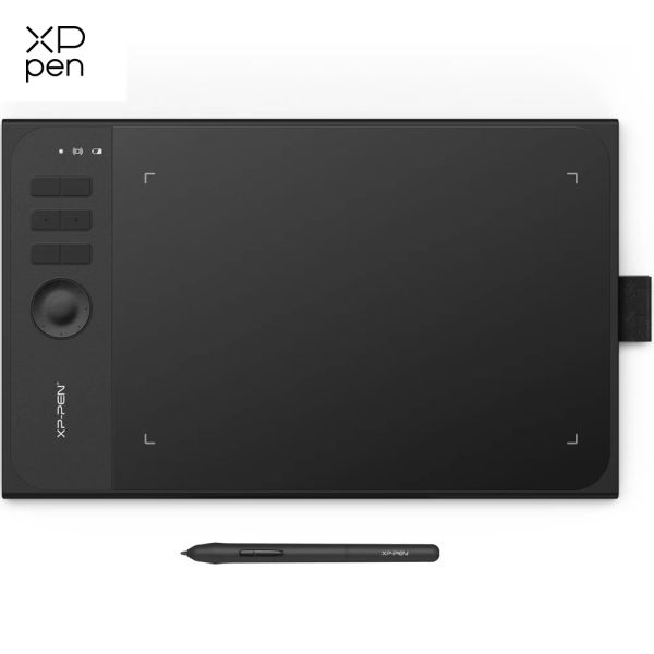 Tablets xppen star06 sem fio 2.4g desenho de desenho de tablet tábua de tablet digital tablet com 6 teclas quentes USB 10x6 polegadas