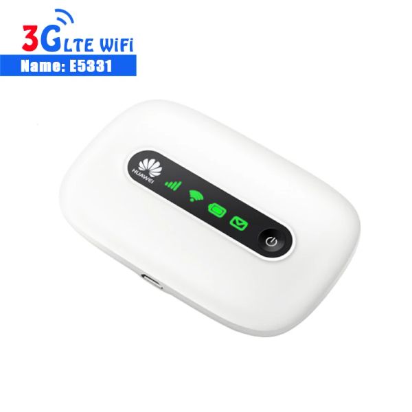 Roteadores desbloqueados Huawei E5331 3G 21Mbps HSPA+ WIFI sem fio Modem Mobile Hotspot Router