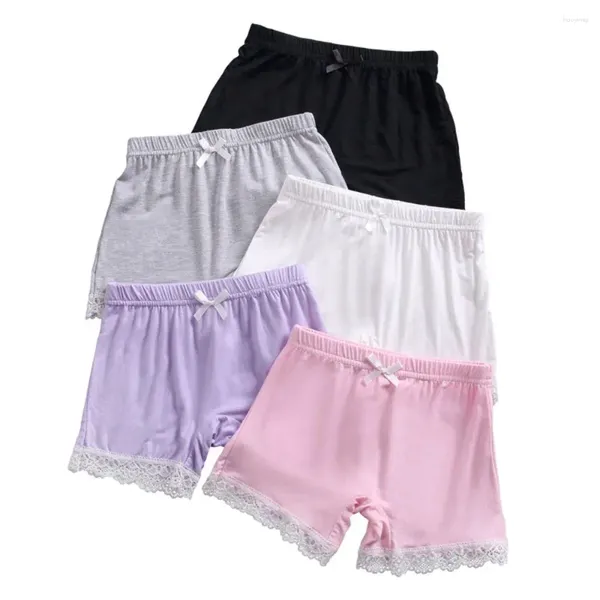 Шорты 3-12-летняя детская одежда для детской одежды в спортзал под платья защитные штаны девочки велосипедные кружева