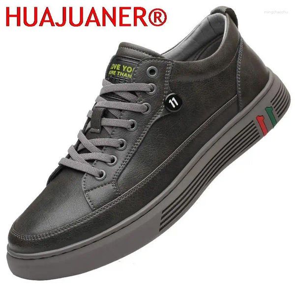 Sapatos casuais de alta qualidade homens homens genuínos homens empresariais de borracha macia sem deslizamento de luxo respirável na moda confortável