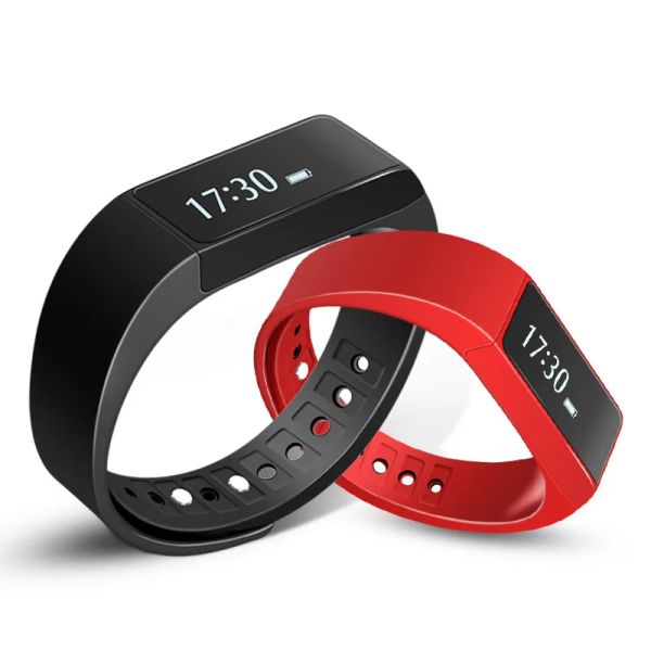 Bileklikler Orijinal Iwown I5 Plus Akıllı Bilezik I5plus bileklik Bluetooth 4 Fitness Uyku Tracker Hatırlatıcı Sport Smart Band uzaktan Kamera