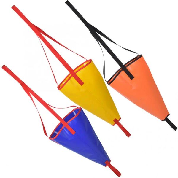 ACESSÓRIOS ANCORA DE SEA Drogue PVC Drift Sock Marine Caiak Canoe Remo de remo a âncora de peixe de peixe Remo de remo de freio de freio de freio marítimo Drogue