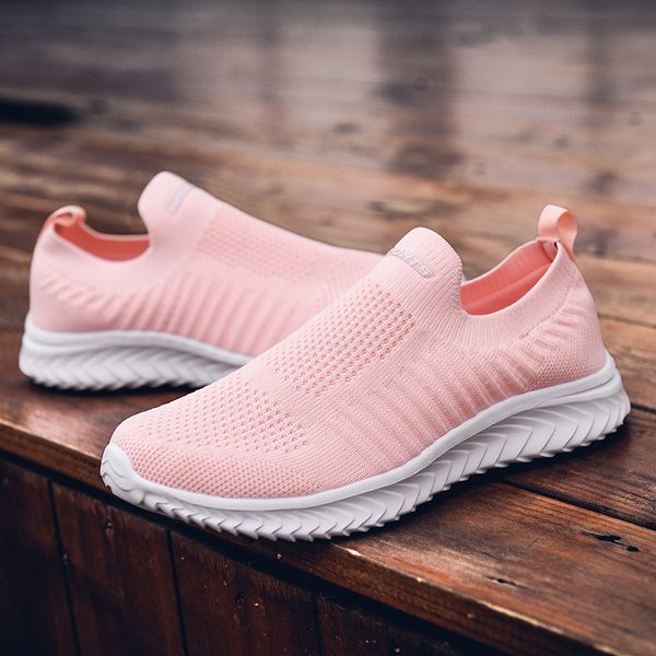 Masculino feminino correndo tênis esportes de tênis casual women slip-on tênis de meias caminhando sapatos esportes de esportes anti slip gai tendências de verão homens meias tênis esportivo masculino aa0100