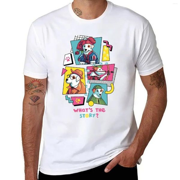 Herren-Tanktors Was ist die Geschichte Wishbone TV-Show 90er Jack Russell T-Shirt Hippie Kleidung Anime T-Shirts für Männer