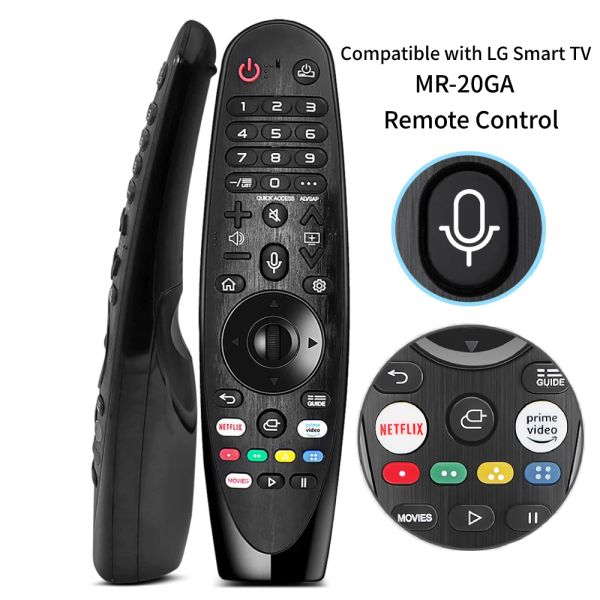 Steuerung von MR20GA Ersatz Fernbedienung kompatibel mit LG Smart TV Voice Magic Remote Control mit Zeigerfunktion für LG -Fernseher