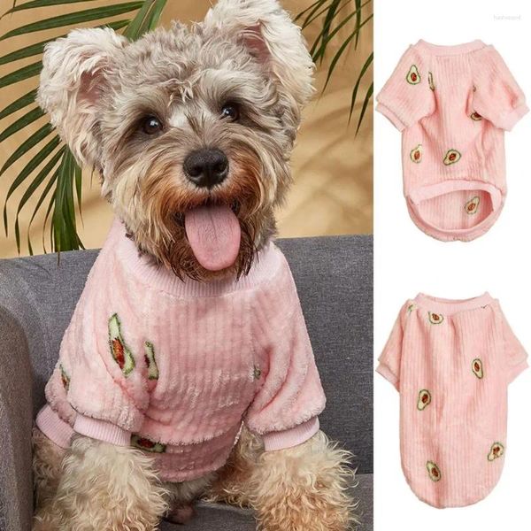 Fantasia de cachorro de vestuário para cachorro fios grátis para manutenção de inverno de inverno Casaco de estimação Roupas de decoração boa