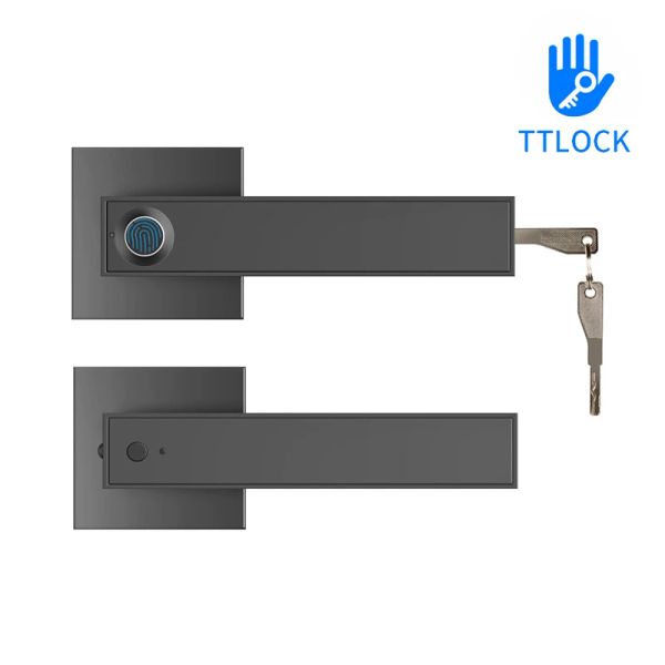 Управление приложением Ttlock Smart Finger -отпечатки электрической биометрической блокировки двери с ключом для внутреннего дома используется