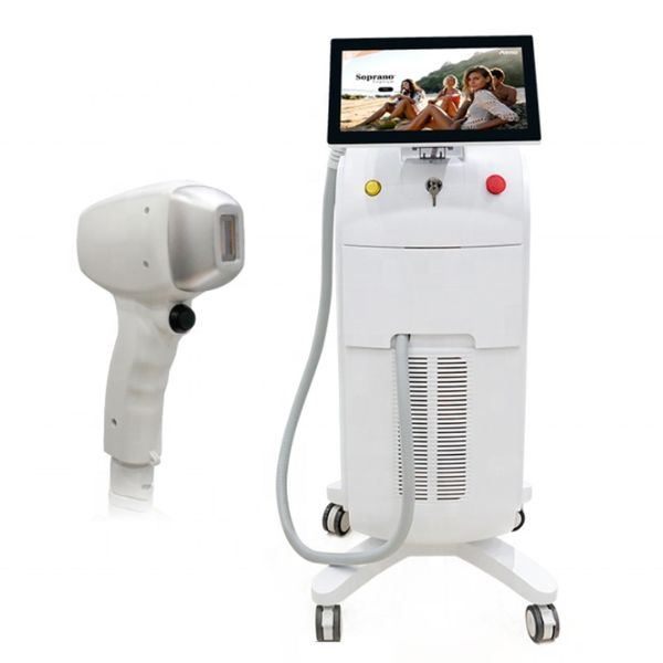 Máquina a laser Android Screen Clinic Salon Equipment 808nm Remoção de cabelo Beleza Lazer Diodo de comprimento de onda único laser 808