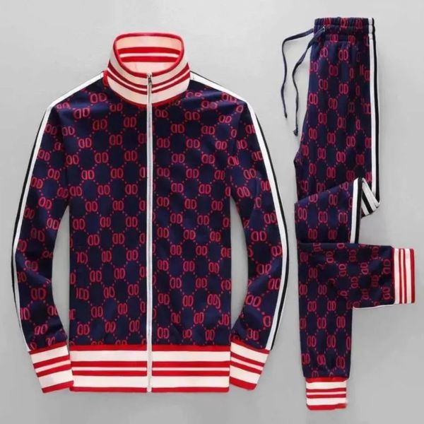 2024 Herren Sportswear Trailsuit Sets Jacken Langarmes Sweatshirts Sweatsuits Mode Casual Hip Hop Sweat Suits Sportset Männer Track-Anzüge M-3xl