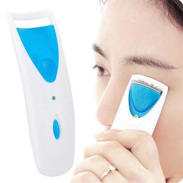 Pinzette Electric Electric Heide Eyelash Helller Langlebige Augenwimpernperm erhitzte Wimpern Clip Rücksicht Automatisches kosmetisches Make -up -Werkzeug