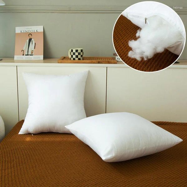 Cuscino da 1 pc Core di morbido per divano sedia da letto Decor cuscini Cojines 40x40/45x45/50x50/60x60 S Riemping White Home