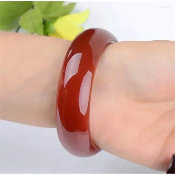 Brasile Brasile Red Agate Bracciale Jade Straight Women's Factory Wholesale