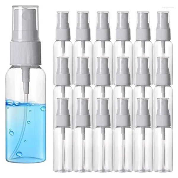 Depolama Şişeleri 50pcs 30ml 50ml 60ml sis sprey İnce püskürtücü pompalı plastik doldurulabilir makyaj seyahat kozmetik konteyner