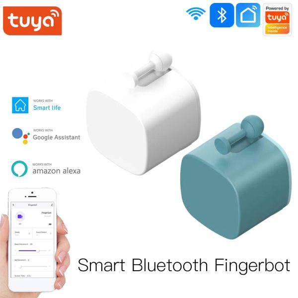 Controle Tuya Bluetooth Smart Finger Robot Botão Push Robot Controle remoto Controle de voz inteligente Alexa Google Home