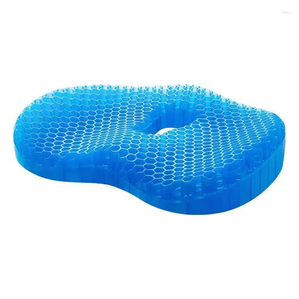 Gel cuscino comodo portatile resistente traspirante tutti i tipi di sedili elimina il dolore alla schiena e la tensione multifunzionale