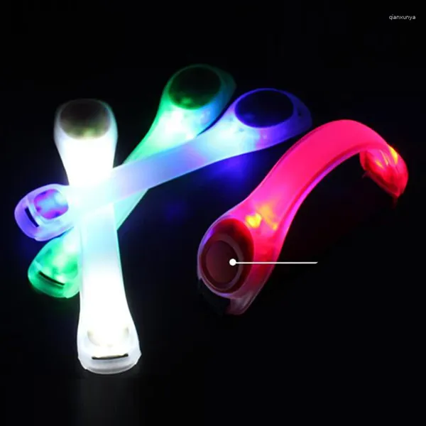 Decoração de festa Aviso Cintos de braço Strap Sport Jogging Running Cicling Safety Bands ao ar livre LED constante LED luminoso Luz de brilho