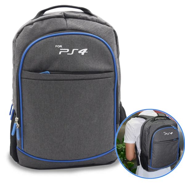 Borse per sacchetto per lo zaino Sytem di gioco PS4 / PS4 Pro Slim per PlayStation 4 Console Backpack Proteggi Spalla Porta Porta Borsa Borsa