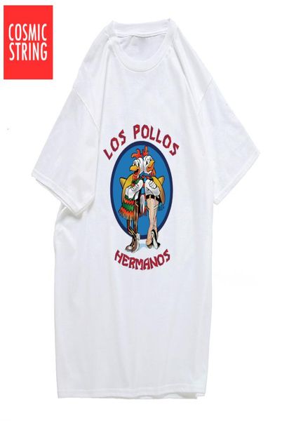 Cosmic String Men Mode Bast Bath Los Pollos Hermanos T -Shirt Hühner Brüder Kurzer Mouw Tee Hipster Tops5183726