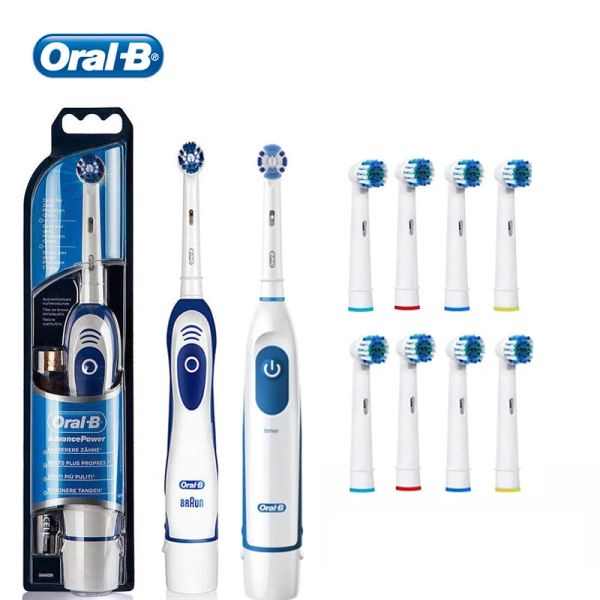 diş fırçası oral b elektrikli diş fırçası avans güç diş fırçası hassasiyet temiz dişler ekstra yedek fırça kafaları ile plaket çıkarın