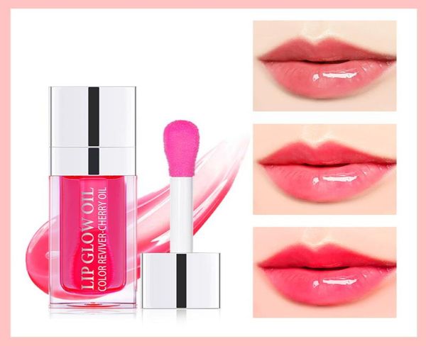 Bato de maquiagem coreano de brilho labial Batons de maquiagem de brilho de brilho de brilho não -estomoso fórmula hidratante Lipstickliplip8604351