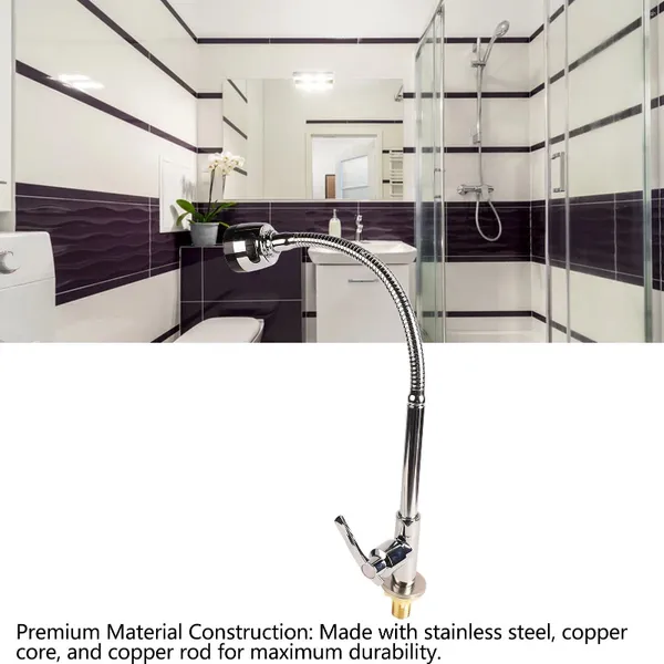 Torneiras de pia do banheiro Torneira de cozinha Casca de aço inoxidável de 360 graus Pulverizador de compatibilidade amplo
