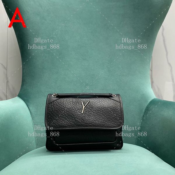 Flap Torba Tasarımcı Crossbody Bag 21cm Bebek Graded Lambskin Banliyö Çantası 10A Ayna 1: 1 Kalite Lüks Çanta Zinciri Torbası Omuz Çantası Messenger Çanta WY080