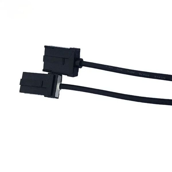 2024 Siyah 0.3M HDMI uyumlu 1.4 sürüm HDMI uyumlu E Tipi Erkek-AF HDMI Uyumlu Kadın Araba HD Video Özel Kablo