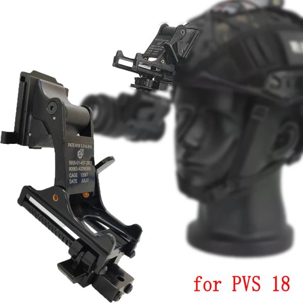 SCOPES TATTICAL METAL NOTTE NOTTE VISUALIZZARE GOGGLES NVG Monte si adatta a Fast Mich M88 Adattatore di base per il casco per la caccia a pvs18 pvs18 pvs18