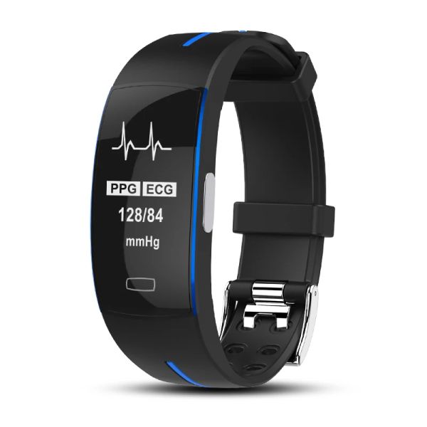 Pulseiras Ataliqi Smart Bracelet Pressão arterial ECG+PPG Sport Pedômetro Freqüência cardíaca Rastreador de pulseira Atividade Fitness Rastreador Smartband Smartband