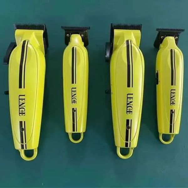 Trimmer Hair Trimmer Lence Pro Professionelle Männer Haare Haarschneider Full Metallgehäuse bürstenloser Motor 6800prm7200prm Schnitzer Elektrische Schere B