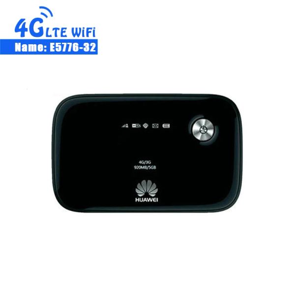 Маршрутизаторы разблокированы 4G модем Huawei E5776S32 LTE 4G Wi -Fi Router Mobile Hotpot с 3000 мАч аккумуляторной мобильной точки Wi -Fi Router