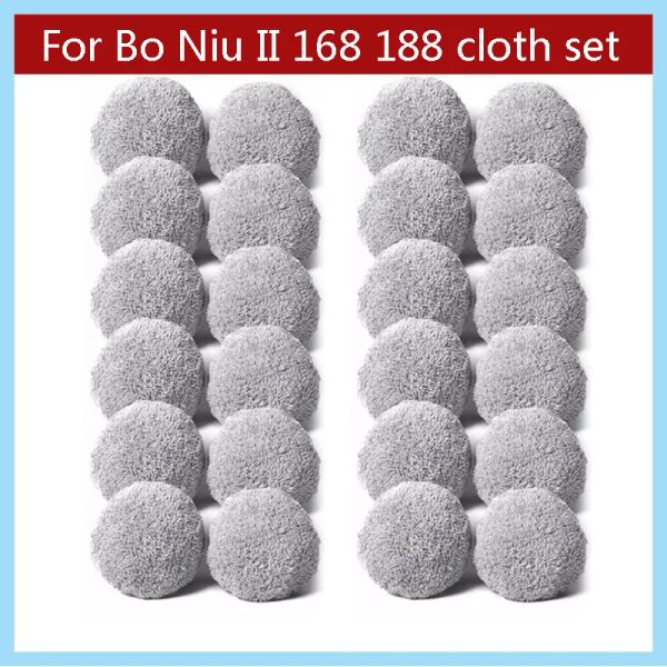 Cleaner per Hobot Bo Niu II 168 188 Mano di ricambio in tessuto Accessori sostituibili Kit di copertura Rag Smart Home ROBOTIC
