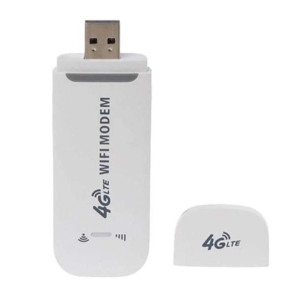 Yönlendiriciler 4G LTE Kablosuz USB dongle WiFi Yönlendirici 150Mbps Taşınabilir Mobil Geniş Bant Modem Çubuk SIM KART 4G Kablosuz Yönlendirici Ağ Adaptörü