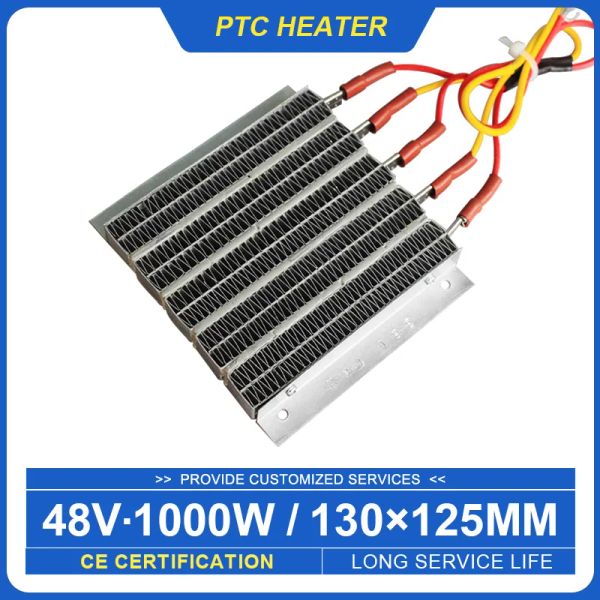 Aquecedores de vendas a quente HeaterManufacturers diretamente venda 48V 1000W PTC Ceramic Air Heater