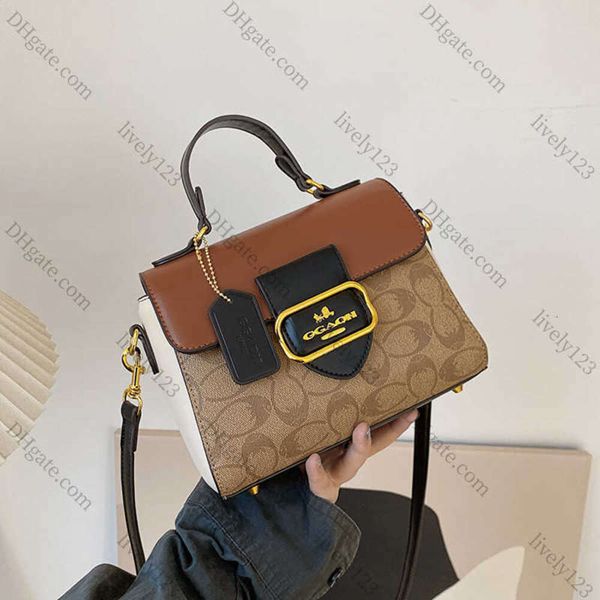 2024 di alta qualità per donne Nuova design di nicchia di nicchia francese con una borsetta con una borsa versatile in borsa