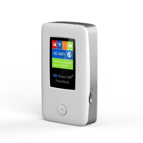 Routers Mobile Wi -Fi Router 5200MAH Portable 3G 4G LTE Router 150 Мбит / с беспроводной открытый карманный карман WiFi с SIM -картой слот