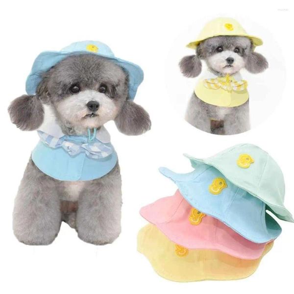 Abbigliamento per cani Cappelli per animali domestici Small cucciolo di animali domestici estivi cappellino da baseball visore per esterni accessori da sole cofano chihuahua pug