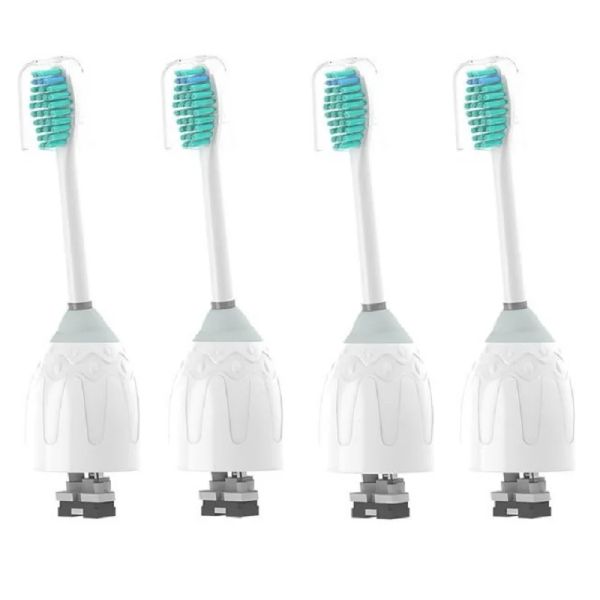 Cabeças 4pcs/escova de substituição Cabeças para Philips HX7001 HX7002 E Cabeças de escova de dentes elétricas da série e