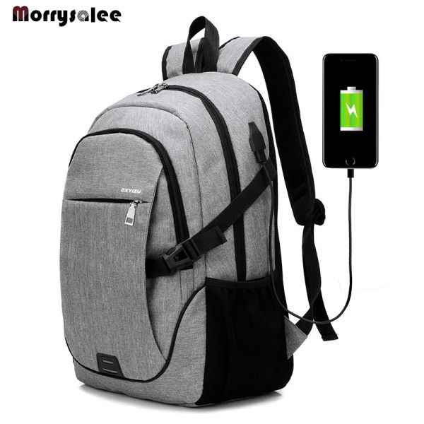 Bags Männer Rucksackbeutel Marke 15,6 Zoll Laptop Notebook Männliche wasserdichte Backbag High School Schüler Rucksack Herrenbeutel