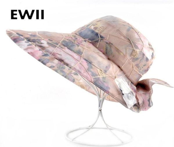 Cappelli floppy a maglia traspirante Donne da donna per la spiaggia da sole per esterni da donna larga brim panama cappellini donne estate goccia sega chapeu femminino8772567