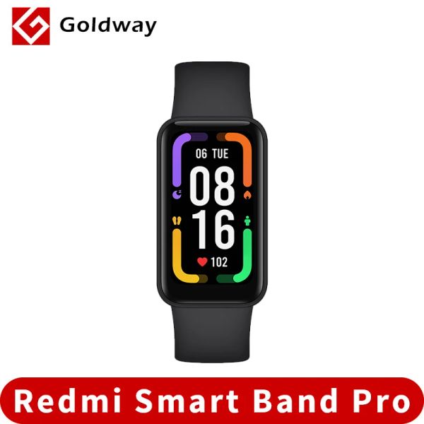 Dolcini Versione globale Xiaomi Redmi Smart Band Pro Mi Bracciale 6 Colore AMOLED 1.47 '' Visualizza a sangue Fulm Oxygen Heart Tracking del sonno