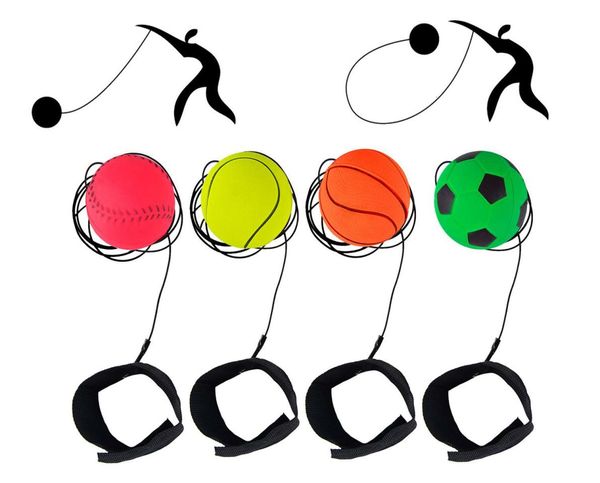 Giochi per bambini Bouncy Finger Ball Ball Ball Elastic Ball Ball per esercizio da polso RILIETTO DI FINTURA RILASCIO PROGLIORE BALLE9764590