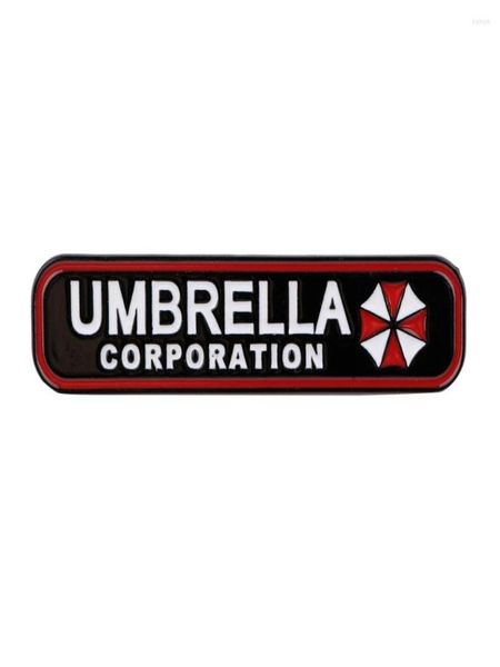 Broches Umbrella esmalte os pinos de lapela de anime para mochilas Badges de presente na mochila Roupas de broche Jóias Whole3836967