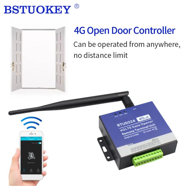 Controllo 4G RTU5024 GSM Gate Apri Interruttore Relay Relay Control Accesso Porta Accesso Chiamata gratuita 850 900 1800 1900MHz per garage per la casa intelligente