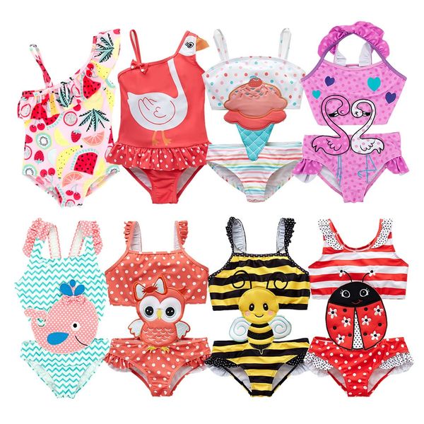 Criança infantil bebê meninas roupas de banho de banho de banho de banho de banho de banho de banho de banho de banho de praia