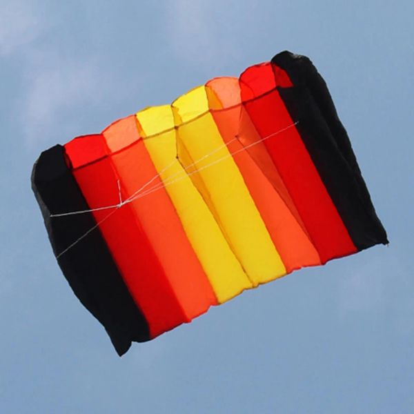 Accessori Accessori per kite Grande Kite arcobaleno per bambini e adulti Attività di giochi all'aperto Backyard 230628