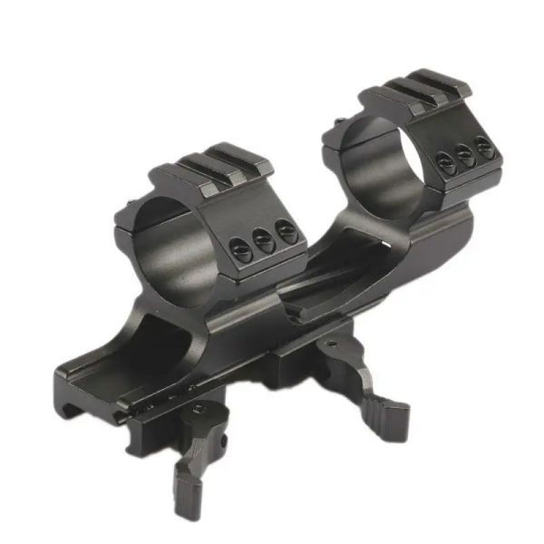 Scopes Metall Tactical HeavyDuty Dual Ring 25,4 mm / 30 mm Schnellfreisetzungsausleger Weaver Scope Mount QD für die Jagd