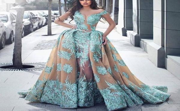 Haute Couture Overtkirt Mermaid Promply Prompless Promples