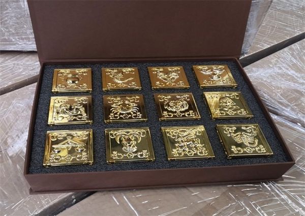 Saint Seiya Myth Cloth Gold Ex Pandora Box Aries Gemini Cancer Leo Virgo Libra Scorpio Sagitário Aquário Pisces Conjunto 12 Figura Y4741946