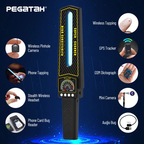 Parentesi anticandide telecamera portatile GPS Smart Detector Smart Detection Chip One Key Smart Detection Interference Signal Strumento